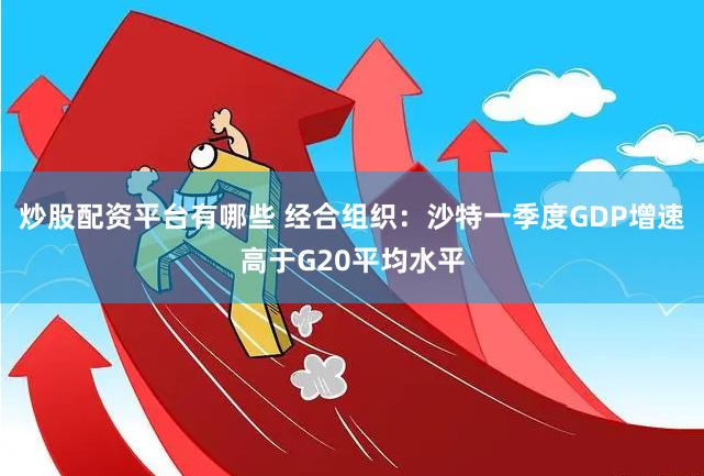 炒股配资平台有哪些 经合组织：沙特一季度GDP增速高于G20平均水平