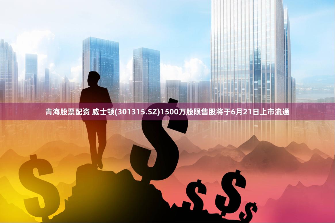 青海股票配资 威士顿(301315.SZ)1500万股限售股将于6月21日上市流通