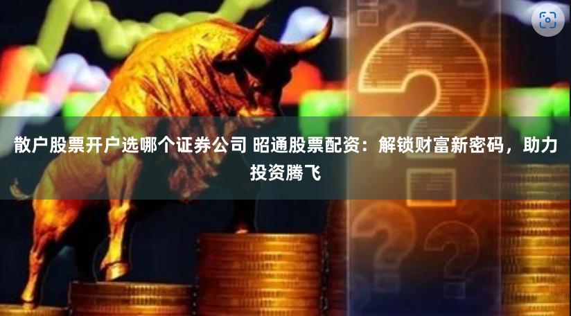 散户股票开户选哪个证券公司 昭通股票配资：解锁财富新密码，助力投资腾飞